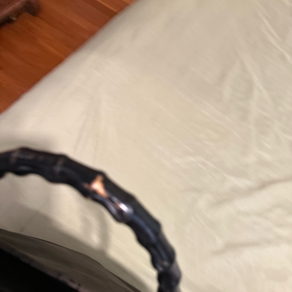 Gucci Black Monogram Tote Bag - Picture 8 of 13